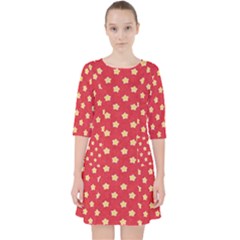 Red Hot Polka Dots Pocket Dress by WensdaiAmbrose