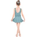 Digital Art Triangle Kids  Skater Dress Swimsuit View2
