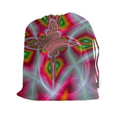 Fractal Art Pictures Digital Art Drawstring Pouch (xxl) by Pakrebo
