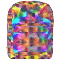Farbenpracht Kaleidoscope Full Print Backpack by Pakrebo