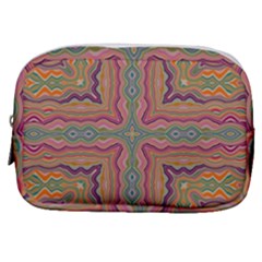 Abstract Design Abstract Art Orange Make Up Pouch (small) by Pakrebo