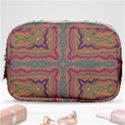 Abstract Design Abstract Art Orange Make Up Pouch (Small) View1