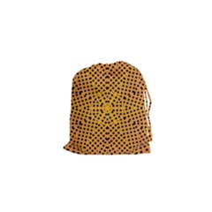 Background Pattern Structure Drawstring Pouch (xs) by Pakrebo