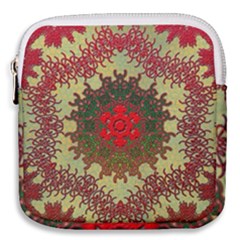 Tile Background Image Color Pattern Mini Square Pouch by Pakrebo