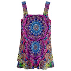Background Fractals Surreal Design 3d Kids  Layered Skirt Swimsuit by Pakrebo