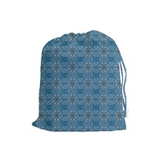 Background Image Pattern Drawstring Pouch (large) by Pakrebo