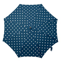 Turquoise Polka Dot Hook Handle Umbrellas (medium) by retrotoomoderndesigns
