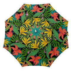 Tropical Adventure Straight Umbrellas by retrotoomoderndesigns