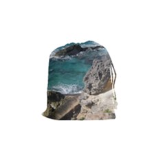 Isla Mujeres Mexico Drawstring Pouch (small) by StarvingArtisan