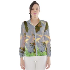 Koi Fish Pond Windbreaker (women) by StarvingArtisan