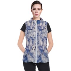 Pelicans In Flight Women s Puffer Vest by StarvingArtisan