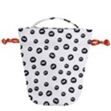 Totoro - Soot Sprites Pattern Drawstring Bucket Bag View2