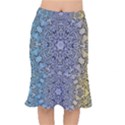 Tile Design Art Mosaic Pattern Mermaid Skirt View1