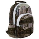 Sea Fortress Lake Reflection Sky Rounded Multi Pocket Backpack View2