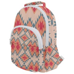 Tribal Signs 2       Rounded Multi Pocket Backpack by LalyLauraFLM