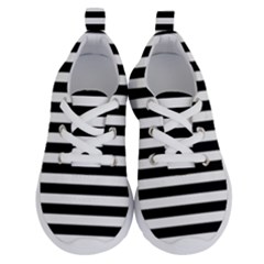 Black Stripes Running Shoes by snowwhitegirl