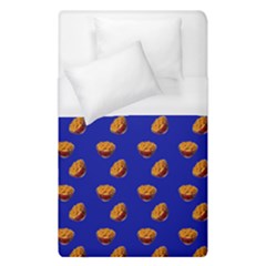 Kawaii Chips Blue Duvet Cover (single Size) by snowwhitegirl