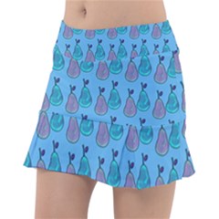 Pears Aqua Tennis Skirt by snowwhitegirl