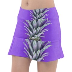Pineapple Purple Tennis Skirt by snowwhitegirl