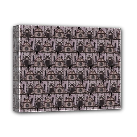 Gothic Church Pattern Deluxe Canvas 14  X 11  (stretched) by snowwhitegirl
