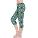 That Is How I Roll - Turquoise Capri Leggings  View3
