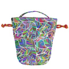 Leaves Leaf Nature Ecological Drawstring Bucket Bag by Mariart