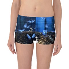 Butterflies Essence Boyleg Bikini Bottoms by WensdaiAmbrose