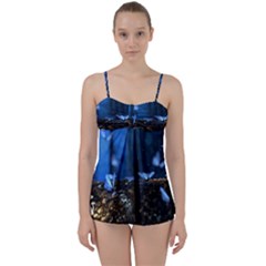 Butterflies Essence Babydoll Tankini Set by WensdaiAmbrose