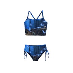 Butterflies Essence Girls  Tankini Swimsuit by WensdaiAmbrose