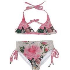 Margaret s Rose Kids  Classic Bikini Set by Riverwoman