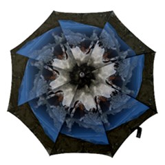 Mountains Moon Earth Space Hook Handle Umbrellas (medium) by Pakrebo