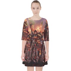 Fantasy Art Fire Heroes Heroes Of Might And Magic Heroes Of Might And Magic Vi Knights Magic Repost Pocket Dress by Sudhe