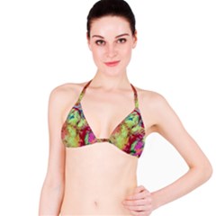 Neon World  Bikini Top by arwwearableart