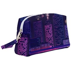 Architecture Home Skyscraper Wristlet Pouch Bag (large) by Sudhe