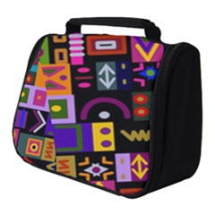 Abstract A Colorful Modern Illustration Full Print Travel Pouch (small) by Sudhe