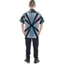 6th Dimension Metal Abstract Obtained Through Mirroring Men s Short Sleeve Shirt View2