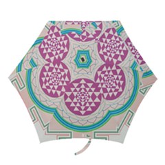 Mandala Design Arts Indian Mini Folding Umbrellas by Sudhe