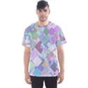 Colorful Background Multicolored Men s Sports Mesh Tee View1