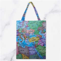 Globe World Map Maps Europe Classic Tote Bag by Sudhe