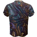 Fractal Art Artwork Globular Men s Cotton Tee View2