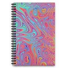 Fractal Bright Fantasy Design 5 5  X 8 5  Notebook by Sudhe