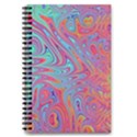 Fractal Bright Fantasy Design 5.5  x 8.5  Notebook View1