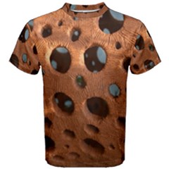 Texture Pattern Wallpaper Background Pattern Holes Men s Cotton Tee by Sudhe