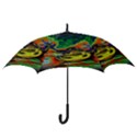 Abstract Transparent Background Hook Handle Umbrellas (Small) View3