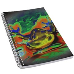 Abstract Transparent Background 5 5  X 8 5  Notebook by Sudhe