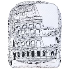 Line Art Architecture Full Print Backpack by Sudhe