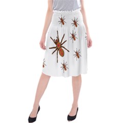 Nature Insect Natural Wildlife Midi Beach Skirt by Sudhe