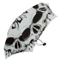 Skull Knife Euclidean Vector Skull Sword Inserted Mini Folding Umbrellas View2