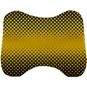 Dot Halftone Pattern Vector Head Support Cushion View1