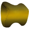 Dot Halftone Pattern Vector Head Support Cushion View3